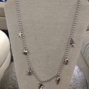 𝅺Sterling silver Ocean necklace